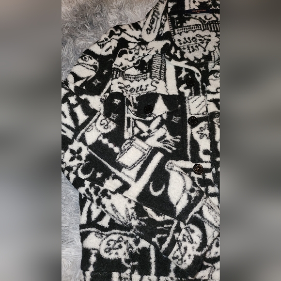 Louis Vuitton Comics Trucker Jacket Black (M) - Picture 5 of 16